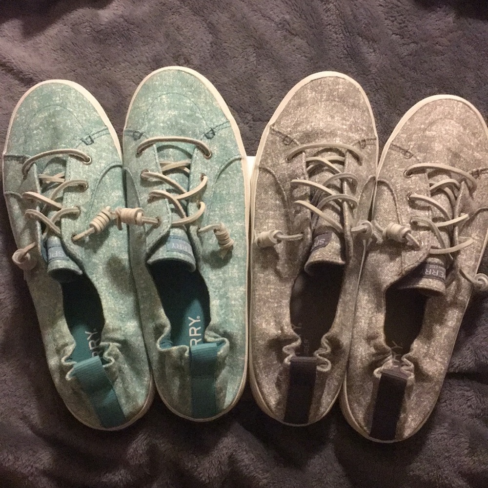 NWOT 2 Pairs of Sperry Top Siders